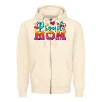 Sandshell Proud Mom Lesbian Zipper Hoodie - BundleAndBundleShop