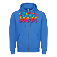 True Royal Proud Mom Lesbian Zipper Hoodie - BundleAndBundleShop