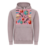 Vintage Zinc Teacher Seamless Pattern Vintage Hoodie - BundleAndBundleShop