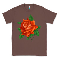 Chestnut tropicana rose Classic Tee - LillyAllenDesigns