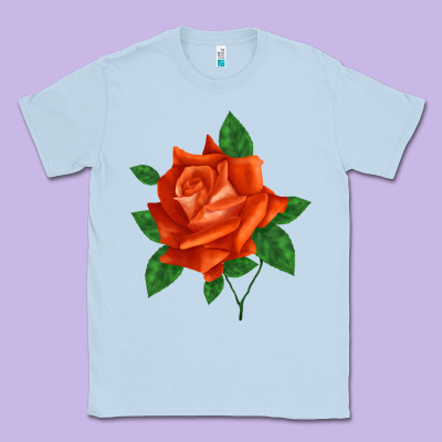Tropicana Rose Classic Tee Designed By Lillyallendesigns