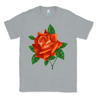 Heather Grey tropicana rose Classic Tee - LillyAllenDesigns