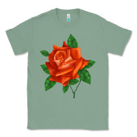 Sage tropicana rose Classic Tee - LillyAllenDesigns
