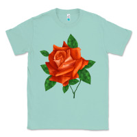 Seafoam tropicana rose Classic Tee - LillyAllenDesigns