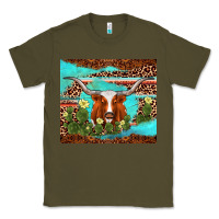 Army Green longhorn tumbler Classic Tee - AdoDesignShop