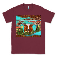 Burgundy longhorn tumbler Classic Tee - AdoDesignShop