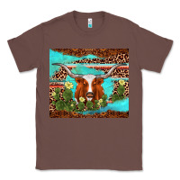 Chestnut longhorn tumbler Classic Tee - AdoDesignShop