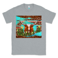 Heather Grey longhorn tumbler Classic Tee - AdoDesignShop