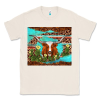 Natural longhorn tumbler Classic Tee - AdoDesignShop