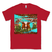 Red longhorn tumbler Classic Tee - AdoDesignShop