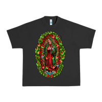 Pigment Black our lady of guadalupe christmas Urban Heavy Tee - Jasminsmagicworld