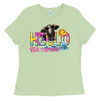 Matcha hello summer Ladies Tee - texasbilliewilder
