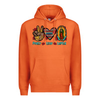 Carrot peace love lupita Premium Hoodie - JahusDesignShop