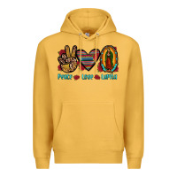 Mustard peace love lupita Premium Hoodie - JahusDesignShop