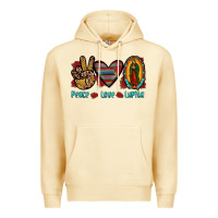 Pina Colada peace love lupita Premium Hoodie - JahusDesignShop