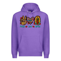 Purple peace love lupita Premium Hoodie - JahusDesignShop