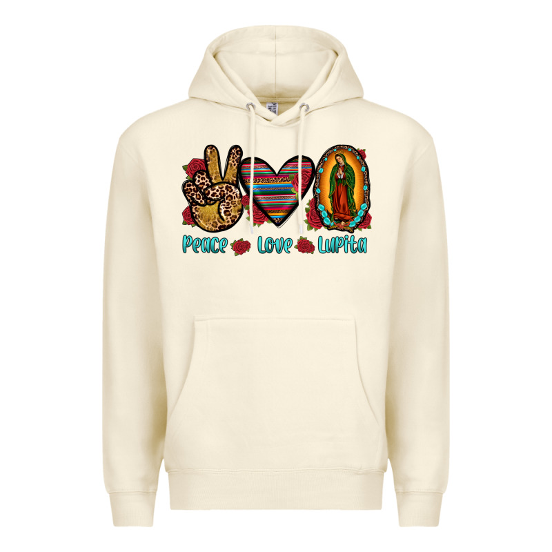 Peace Love Lupita Premium Hoodie by JahusDesignShop | Teevron