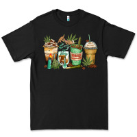 Black highly caffeinated coffee cups Premium Tee - Zillion Design Studio