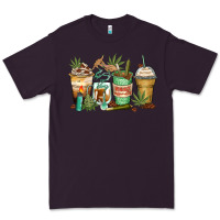 Plum highly caffeinated coffee cups Premium Tee - Zillion Design Studio