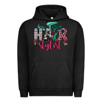 Pigment Black hair stylist Urban Hoodie - OliviaCreatesArt