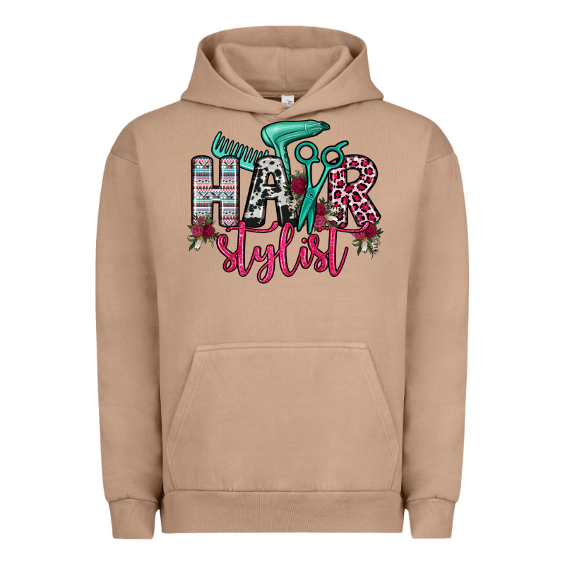 Hair Stylist Urban Hoodie by OliviaCreatesArt | Teevron