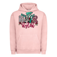 Pigment Salmon hair stylist Urban Hoodie - OliviaCreatesArt