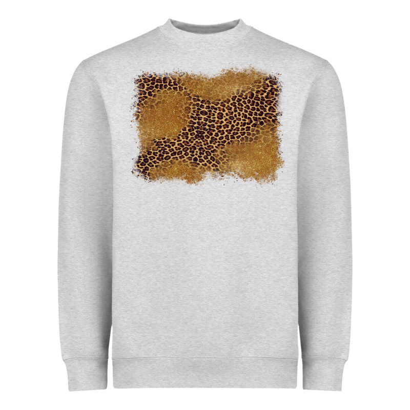 Leopard Background Heavyweight Sweatshirt by BarkalooDesign | Teevron