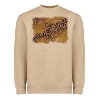 Mushroom leopard background Heavyweight Sweatshirt - BarkalooDesign