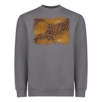 Storm leopard background Heavyweight Sweatshirt - BarkalooDesign