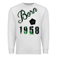 Oatmeal Heather Born In 1958 Premium Sweatshirt - Bettercallsaul