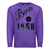 Purple Born In 1958 Premium Sweatshirt - Bettercallsaul
