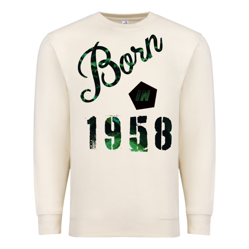 Born In 1958 Premium Sweatshirt by Bettercallsaul | Teevron
