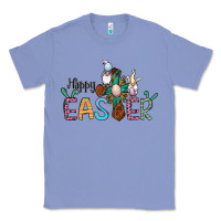 Colony Blue cross rabbit gnomes happy easter Classic Tee - Jasminsmagicworld