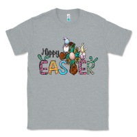 Heather Grey cross rabbit gnomes happy easter Classic Tee - Jasminsmagicworld