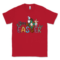 Red cross rabbit gnomes happy easter Classic Tee - Jasminsmagicworld