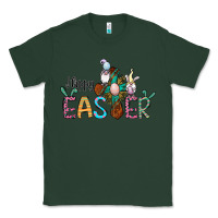 Sports Green cross rabbit gnomes happy easter Classic Tee - Jasminsmagicworld