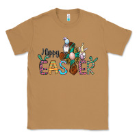 Cross Rabbit Gnomes Happy Easter Classic Tee | Teevron