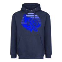 Navy Motorcross Heavyweight Hoodie - Bettercallsaul