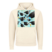 Vintage Artic graduation cap seamless pattern Vintage Hoodie - BundleAndBundleShop