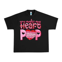 Black you make my heart pop Urban Heavy Tee - NancyCooperArtShop