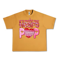 Peanut Butter you make my heart pop Urban Heavy Tee - NancyCooperArtShop