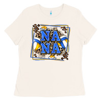 Bone volleyball nana with leopard Ladies Tee - Zillion Design Studio