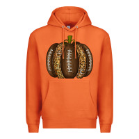 Carrot American Football Pumpkin Premium Hoodie - texasbilliewilder