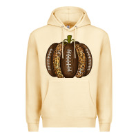 Pina Colada American Football Pumpkin Premium Hoodie - texasbilliewilder