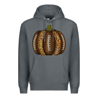 Rock American Football Pumpkin Premium Hoodie - texasbilliewilder