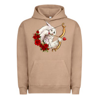 Pigment Burro cupid cat Urban Hoodie - OliviaCreatesArt