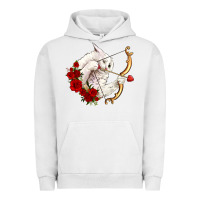 Pigment Lunar Rock cupid cat Urban Hoodie - OliviaCreatesArt