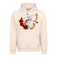 Sandshell cupid cat Urban Hoodie - OliviaCreatesArt