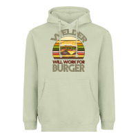 Matcha Welder Wıll Work For Burger Heavyweight Hoodie - Bettercallsaul