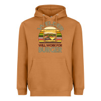 Meerkat Welder Wıll Work For Burger Heavyweight Hoodie - Bettercallsaul